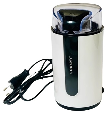 Кофемолка SOKANY SK-3026 белый, серый