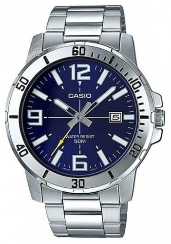 Кварцевые CASIO MTP-VD01D-2BVUDF сталь