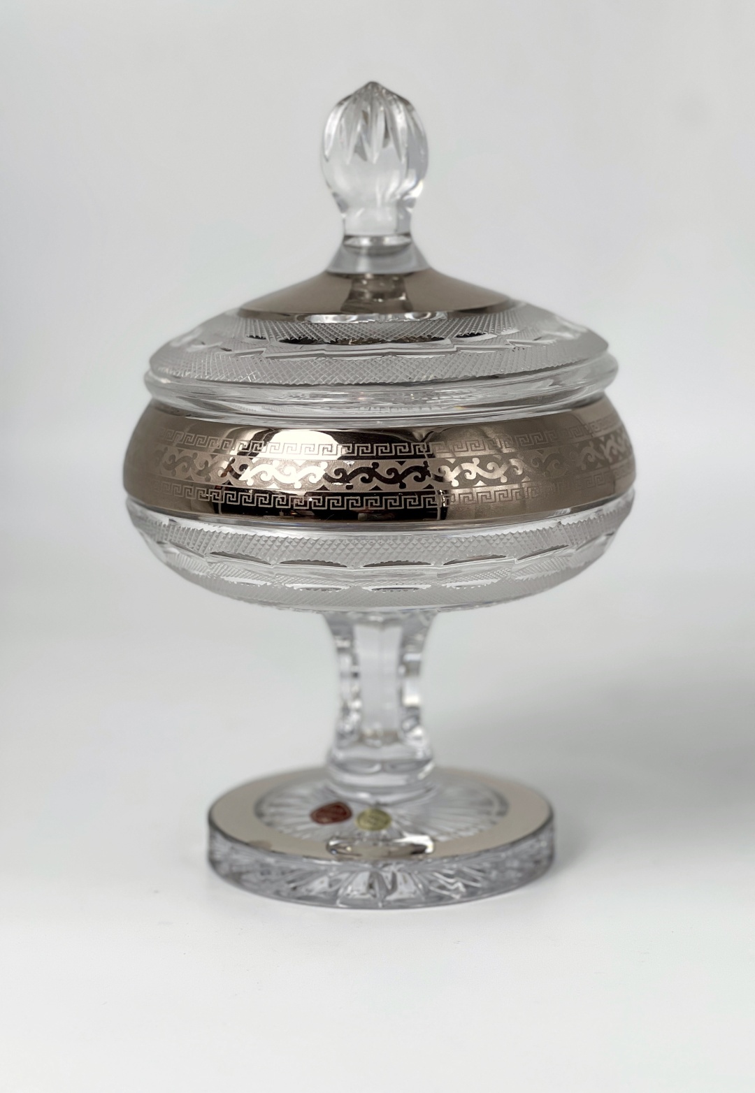 Gold Crystal конфетница 50212/N/33222/165 круглая 1 шт