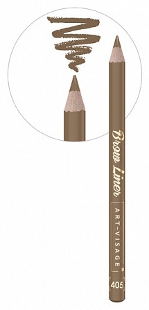 Art-Visage карандаш Brow Liner 405 Светло-коричневый