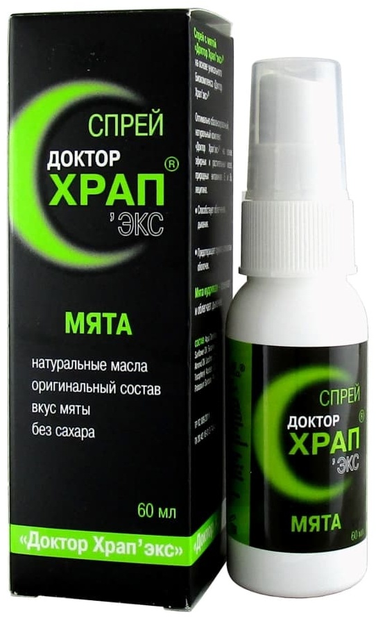 Купить Доктор храпэкс спрей 60 в Алматы – Магазин на Kaspi.kz