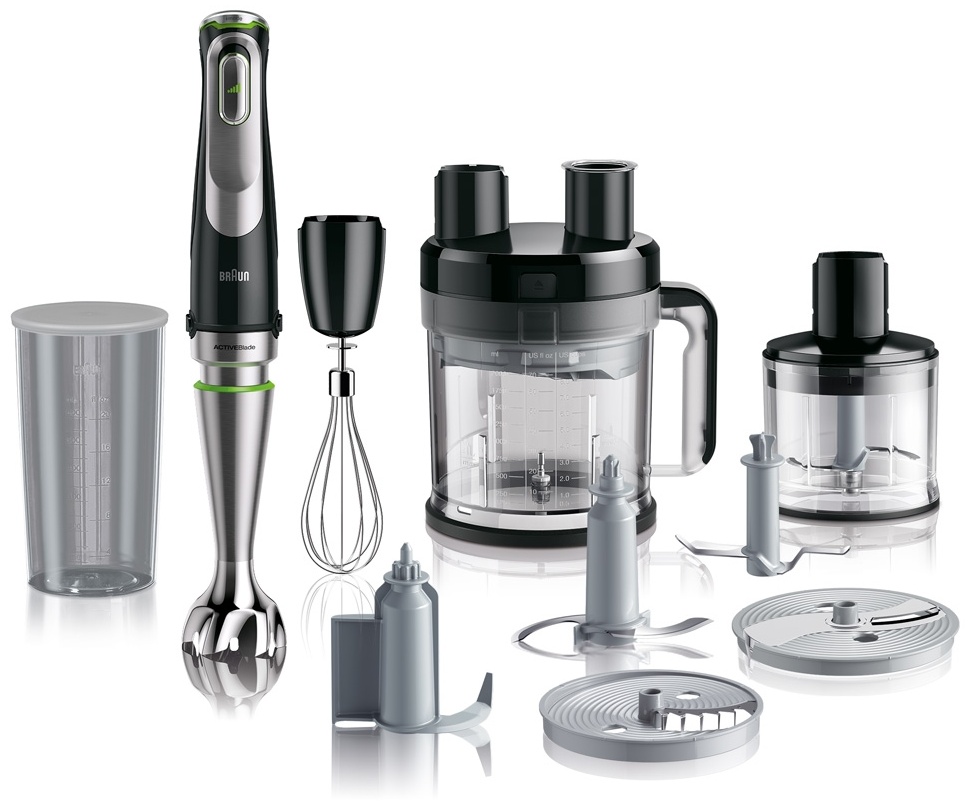Блендер погружной Braun MQ 9195 XLI черный
