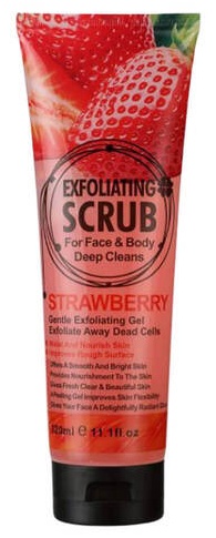WOKALI скраб Exfoliating Strawberry для тела 320 мл