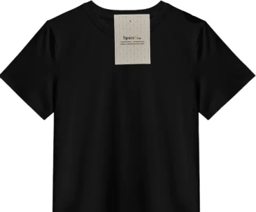 Футболка SpaceShop черный