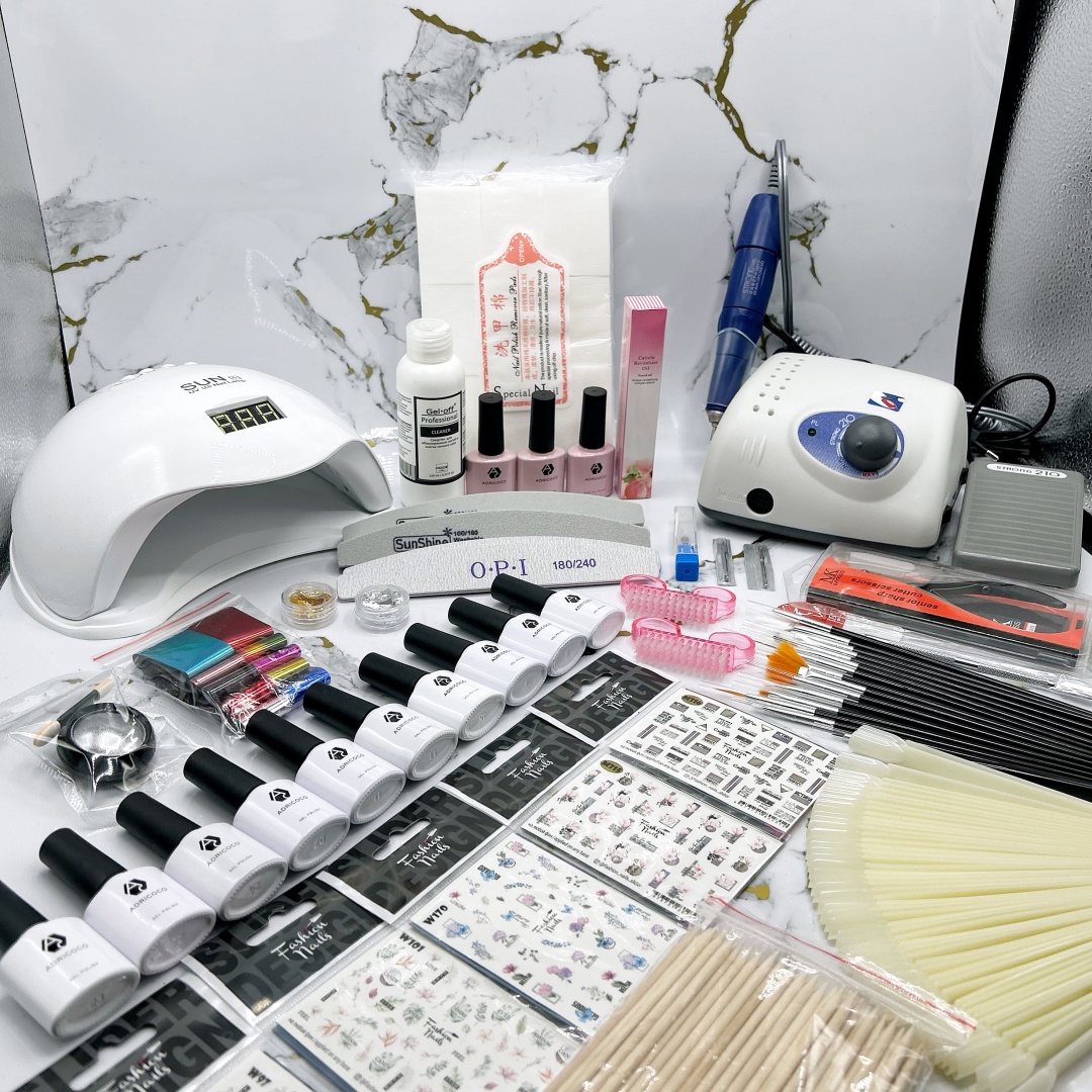 NailShop.kz набор для покрытия гель-лаком 37 шт