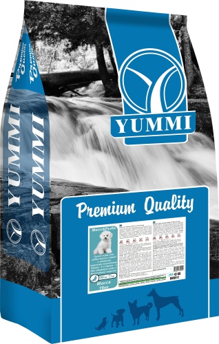 YUMMI Premium Quality Мясо и рыба для мелких пород 14 кг