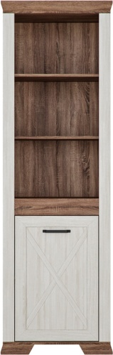 BRW Брест Марсель - Шкаф REG1DL 00030160, МДФ, ЛДСП, 66.5x45.5x210.5 см