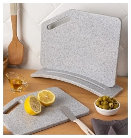 EcoStone разделочная доска 043578 1 шт, камень