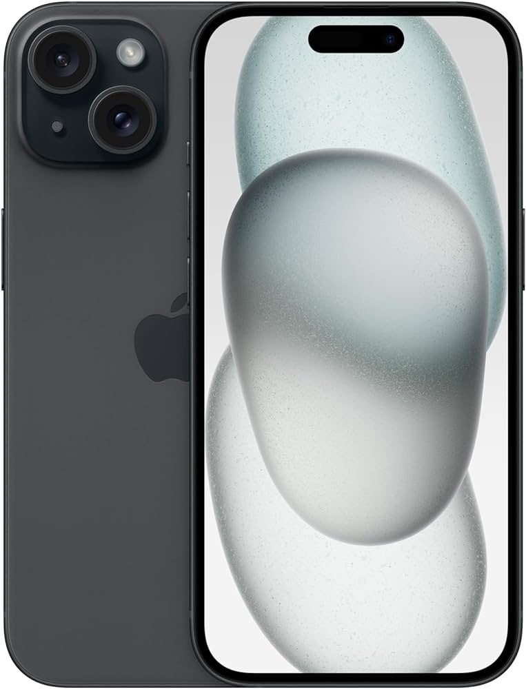 Смартфон Apple iPhone 15 Dual Sim 6 ГБ/256 ГБ черный
