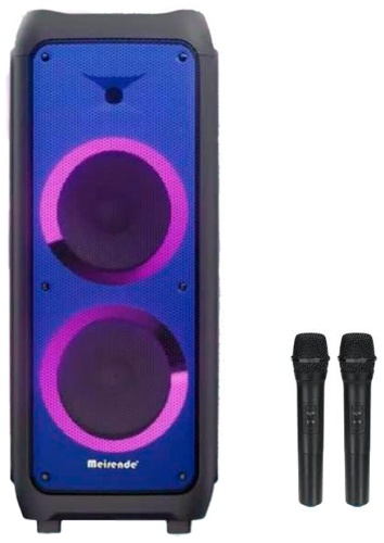 Портативная колонка MEIRENDE MR-1219 черный