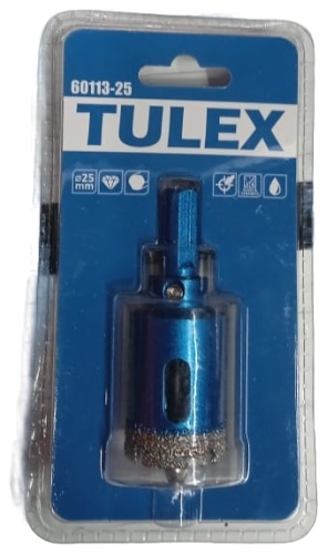 Tulex 60113-25 алмазная D 25 мм, 1 шт