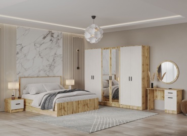 Азия Бренд 2121, сп. место 180х200 см дуб вотан
