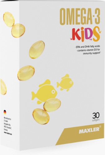 Maxler Omega-3 Kids капсулы 30 шт