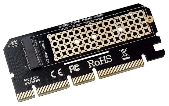 Плата расширения OEM NVME PCI-E M.2 X4/X8/X16 PCI-E