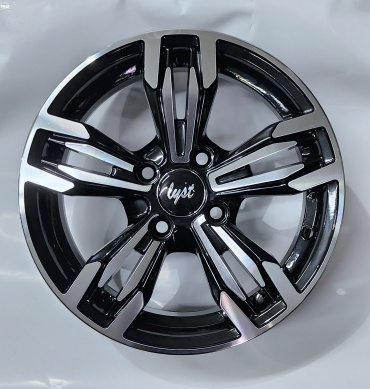 Powcan J787 6x14/4x100 D67.1 ET35 4 диска черный, серебристый