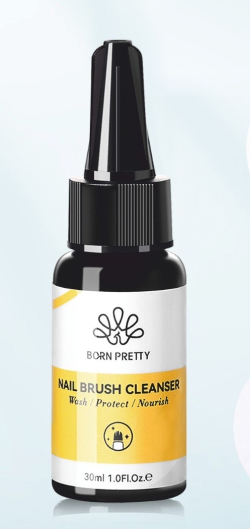 BORN PRETTY Nail Brush Cleaner средство для мытья кистей 30 мл