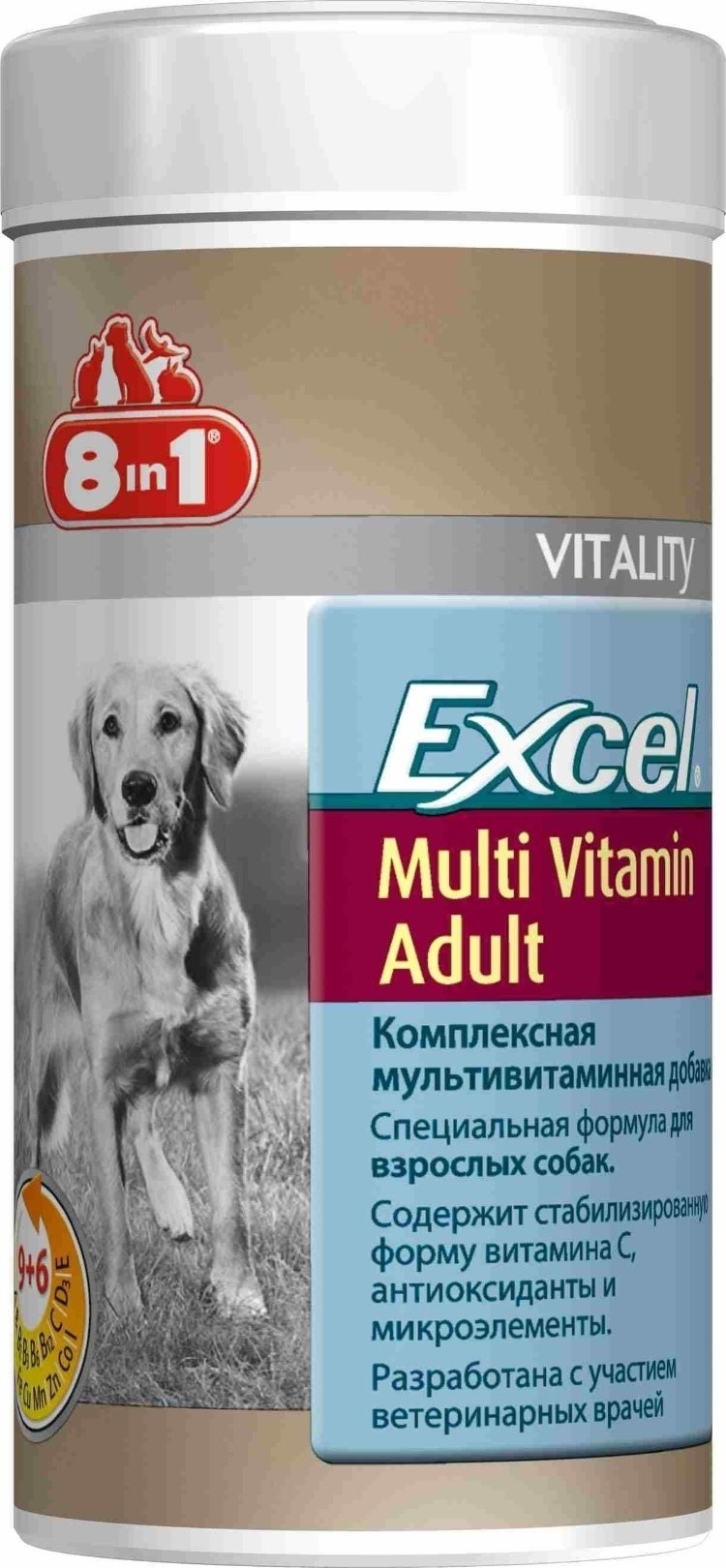 Купить 8 in 1 добавка в корм Multi Vitamin Adult для взрослых собак в ...