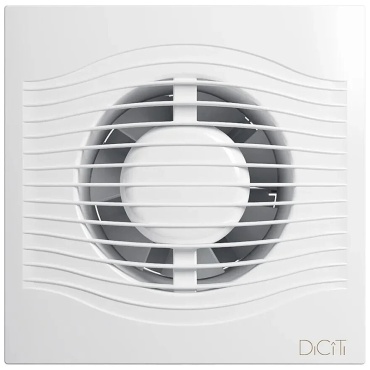 Вытяжной вентилятор DiCiTi осевой D100 мм 4Вт, Slim 4C