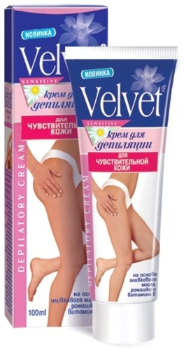 VELVET крем для депиляции, для ног 100 мл