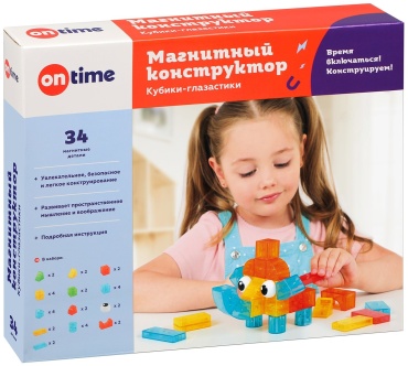 ON TIME Кубики-глазастики 34 детали 45038