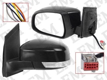 Зеркало в сборе SAT ST-FDA5-940-2 левое для Ford Focus 2008-2011