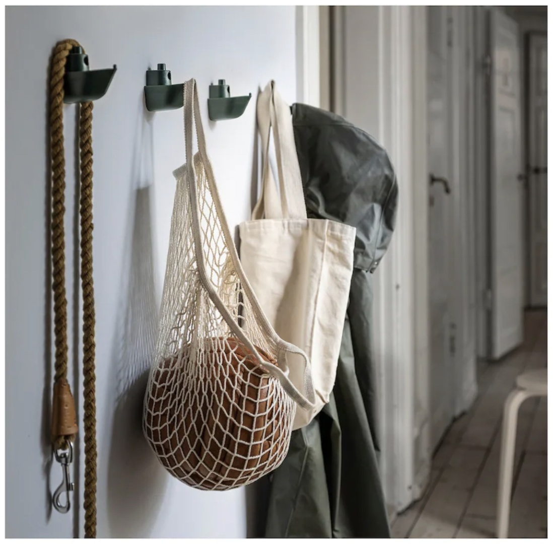 IKEA крючок Кнопаре 305.038.39 1 шт, пластик