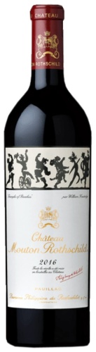 Вино Chateau Mouton Rothschild 1-er Grand Cru Classe Pauillac сухое красное 13% 0.75 л