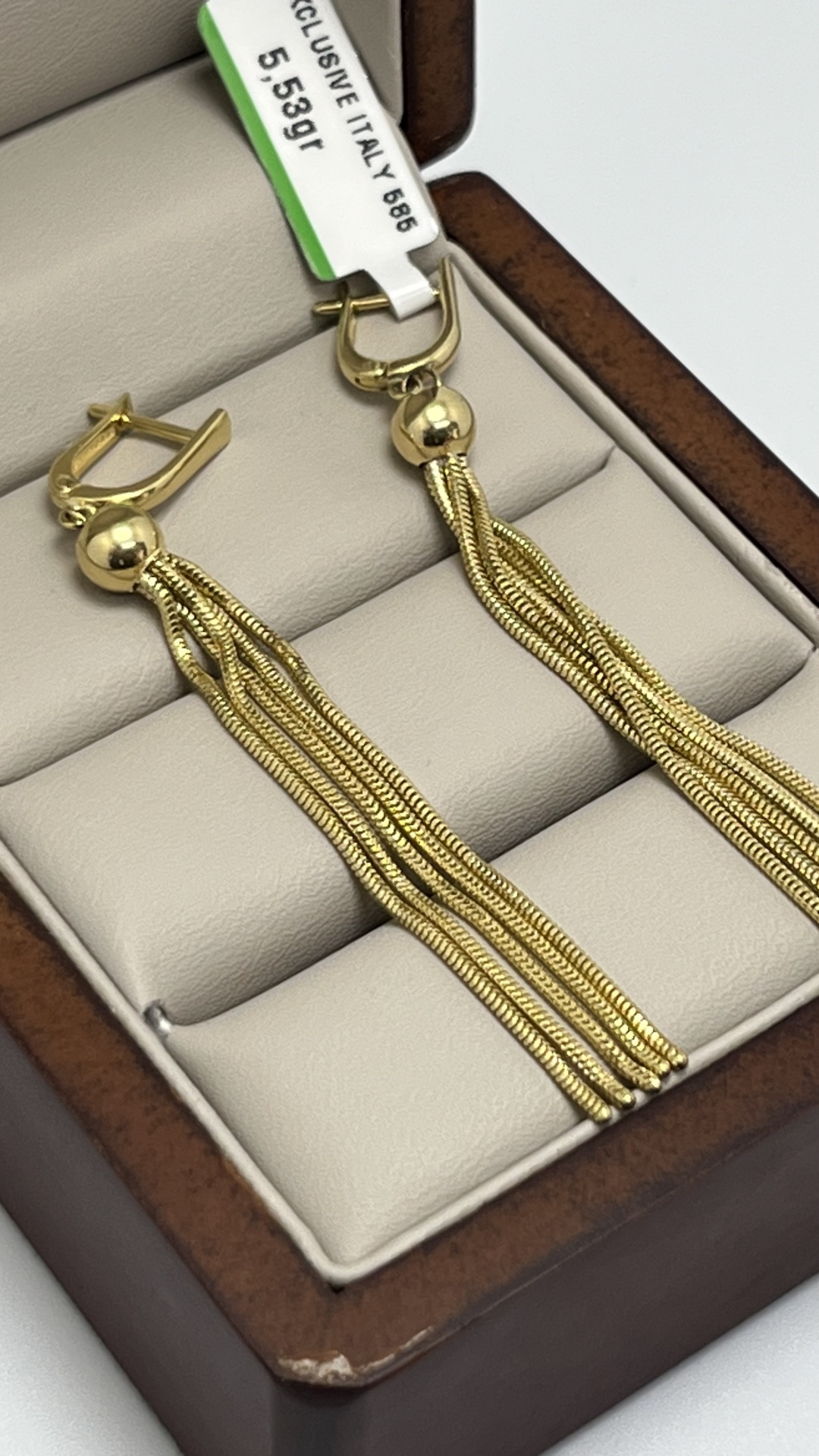 Серьги AIS COLLECTION Серьги Золото вес 5.6 г золото, без вставок