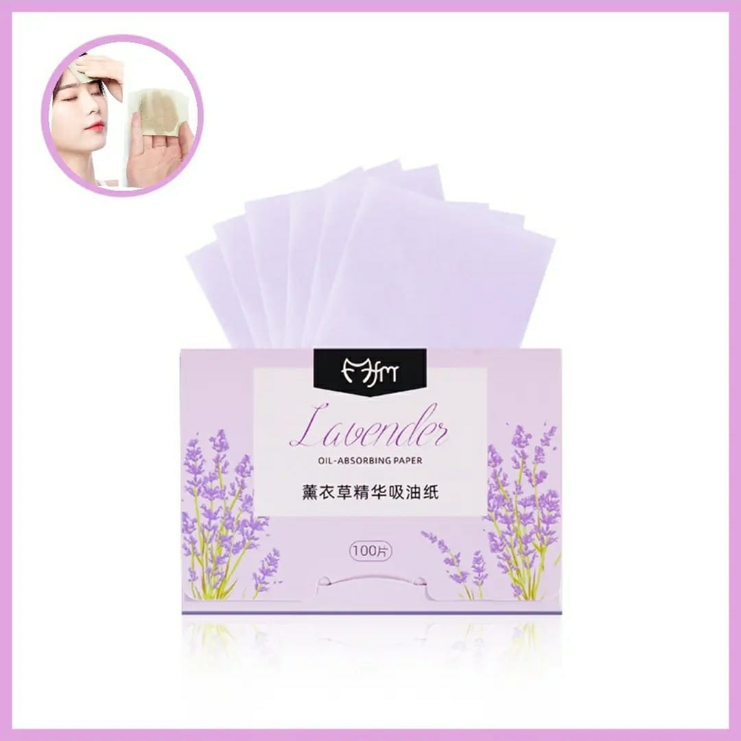 MoFa MeiRen Lavander ID23903 салфетки матирующие бумажные 100 шт