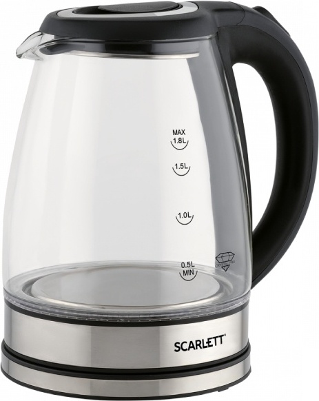 Электрочайник Scarlett SC-EK27G88 черный