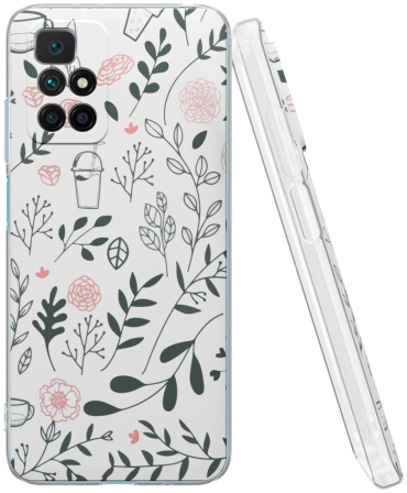 Чехол Mcover для Xiaomi Redmi 10 рисунок