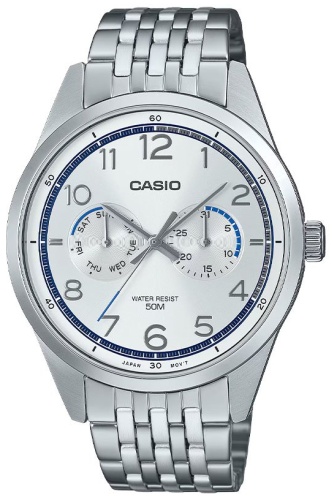 Кварцевые CASIO MTP-E340D-7AVDF нержавеющая сталь