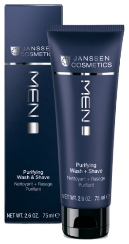 JANSSEN COSMETICS Purifying Wash & Shave гель-пенка 75 мл