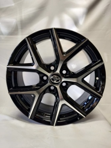 Wheels 3544 7.5x18/5x114.3 D60.1 ET45 4 диска черный, серебристый