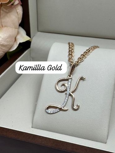 KAMILLLA GOLD К364466 длина 55 см, вес 5.33 г золото, плетение нонна