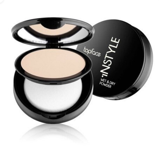 Пудра Topface Wet Dry Powder сухая 002 бежевый