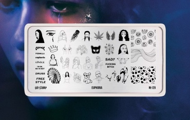 Go! Stamp пластины 129 Euphoria