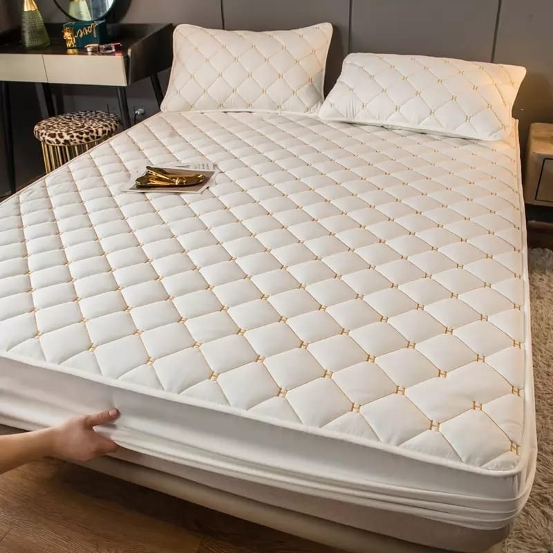 Stylo наматрасник на резинке matras1 160x200 см, хлопок, сатин