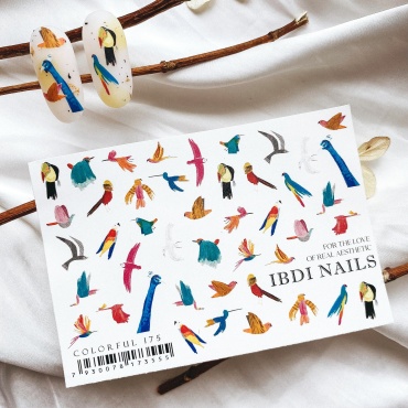 IBDI Nails слайдеры Сolorful 175 1 шт