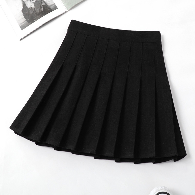 Плиссированная юбка Kimiko Shop черный