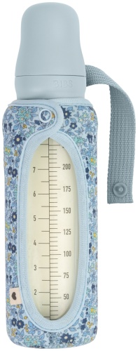 Чехол для бутылочки BIBS 225 мл -Chamomile Lawn Baby Blue