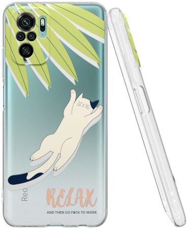 Чехол Mcover для Xiaomi Redmi Note 10, Redmi Note 10S, M5s рисунок