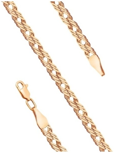 Aizhan Gold Gold0462 длина 55 см, вес 9.1 г золото, плетение тройной ромб