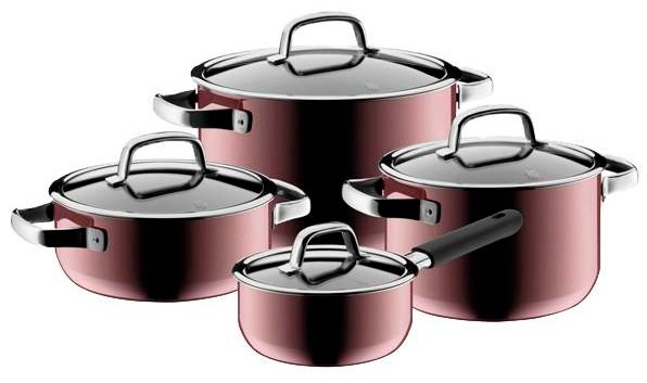 WMF набор кастрюль WMF 514895290 нержавеющая сталь 4 в 1