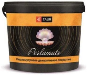 Taur Perlamutr акриловая основа, тон 502 светло-золотой 10 кг