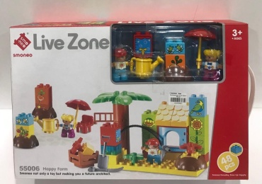Конструктор Smoneo Live Zone 55006, деталей 48 шт
