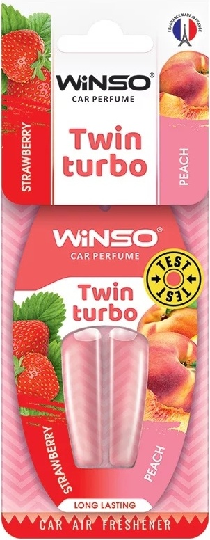 WINSO ароматизатор гелевый 385000 Strawberry & Peach 5 мл