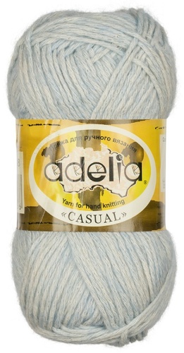 Моток Adelia CASUAL08 голубой 130 м 50 г