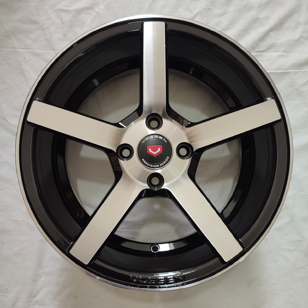 Vossen CV3 7x15/4x98 D58.6 ET30 4 диска черный, серебристый