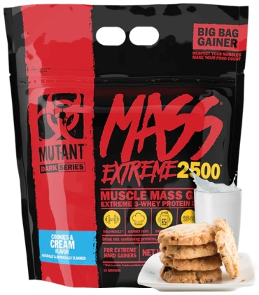 Mutant Mass XXXTREME 2500, 12 lbs. печенье со сливками 5450 г